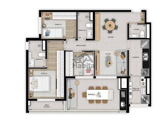 #005 - Apartamento para Venda em São Paulo - SP - 2