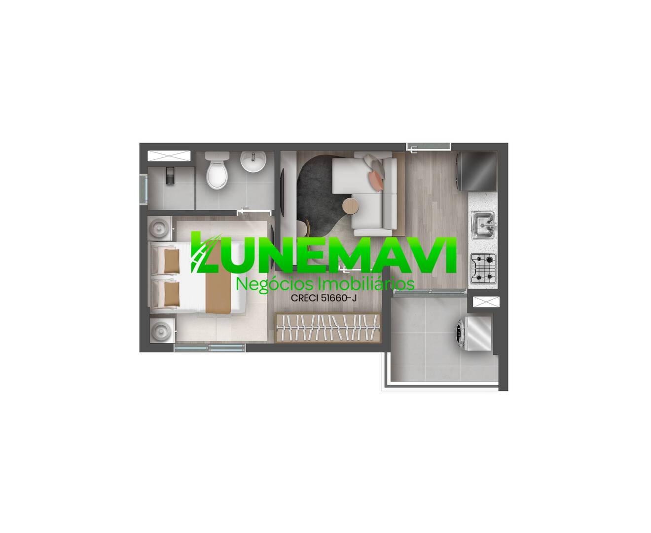 Apartamento, 2 quartos - Foto 7