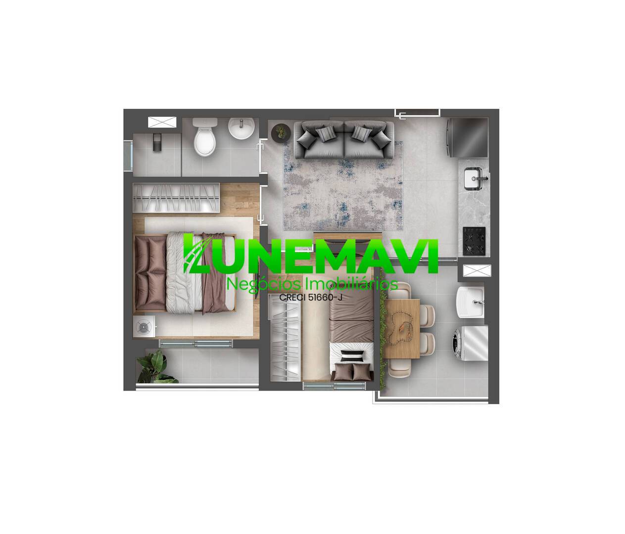 Apartamento, 2 quartos - Foto 10
