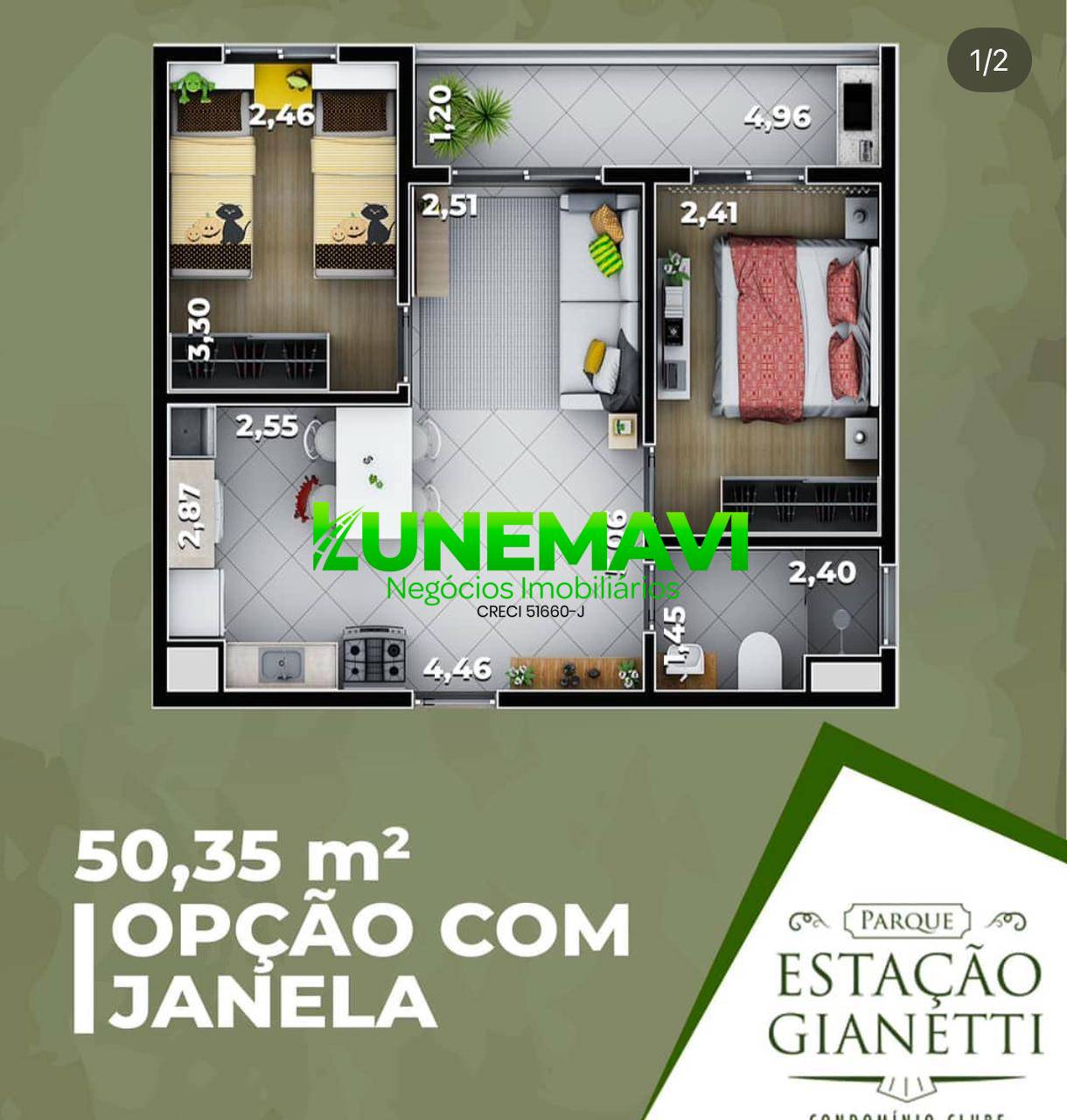 Apartamento, 2 quartos - Foto 38