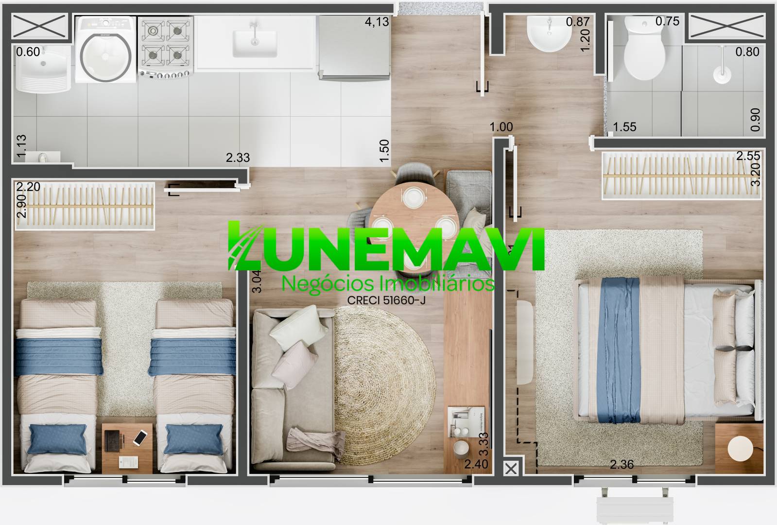 Apartamento, 2 quartos - Foto 5