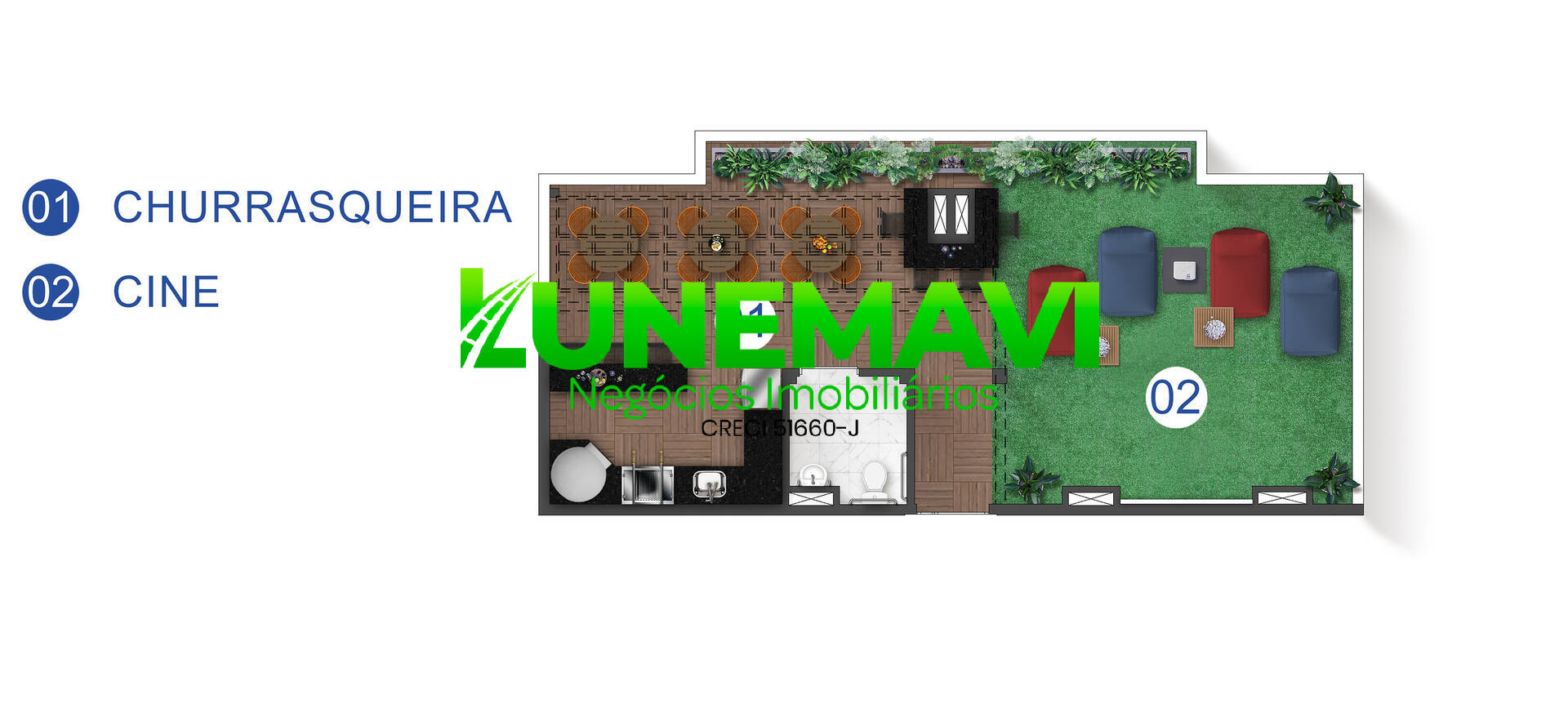 Apartamento, 2 quartos - Foto 3
